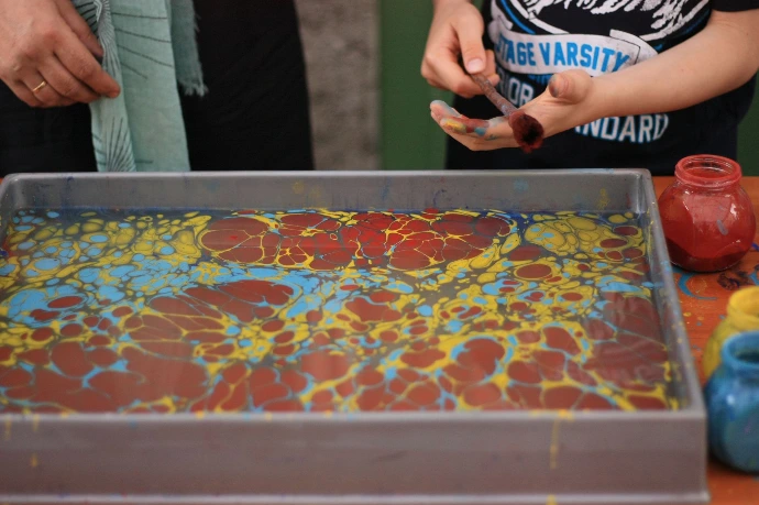 Wassermal Kunst